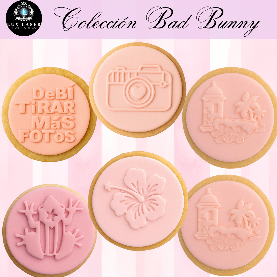 Colección Puerto Rico Moldes en acrílico para galletas