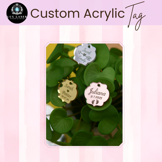 Custom Acrylic Tag